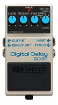 Pedal De Efecto Boss Digital Delay Dd-3t  Blanco