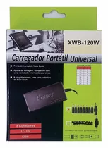 Carregador Portátil Universal Para Notebook Xwb-120w