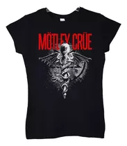 Polera Mujer Motley Crue Dr Feelgood Poster Rock Abominatron