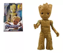 Groot Baby Boneco  Som E Luz 30 Cm 