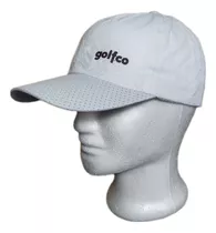 Gorra De Golf Golfco Basics Series Blanca Sin Estructura