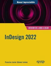 Libro: Indesign 2022. Gomez Lainez, F.javier. Anaya Multimed