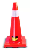 Cono De Seguridad Con Reflejante Mikels 70 Cm Seguridad Vial