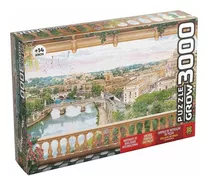 Quebra-cabeça - Puzzle - 3000 Peças - Varanda Em Roma - Itá