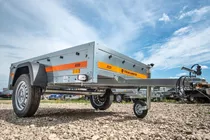 Trailer Temared Eco 2312-kipp 2.36 X1.25mts - 750kg S/frenos