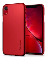 Protector Funda Spigen Thin Fit Compatible Con iPhone XR