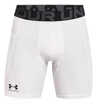 Short Training Ua De Compresión Heatgear® Blanco Hombre