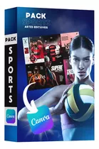 Pack Canva Artes Esportivas 100% Editaveis - Premium 