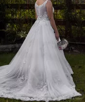 Se Vende Vestido Usado De Novia Talla L