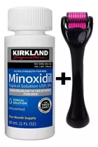 Combo 1 Minoxidil Kirkland + Dermaroller Barba