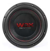 Subwoofer Profesional 10 Pulgadas 2000w Wdx10g1.4 Color Negro