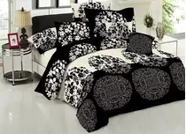 Acolchado Cotton Flor 2 Plazas Sommier Diseño De La Tela 5