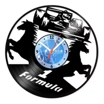 Relógio Disco De Vinil Carros Formula 1 - Vca-048