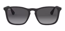 Anteojos De Sol Ray-ban Chris Black Light Grey Gradient