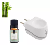 Aromatizador Difusor Elétrico Kit Via Aroma  Essência Bamboo