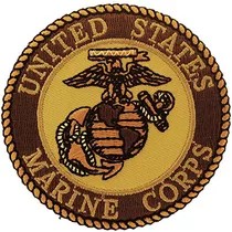 Parche Del Logotipo Oficial Del Cuerpo De Marines De Es...