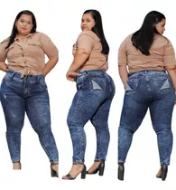 Jeans Para Damas Talla Plus Strech Moda Colombiana