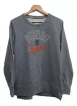 Buzo Baseball Crewneck Deportivo Ditroit Tigers 