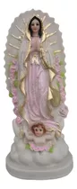 Imagen De La Virgen De Guadalupe 30 Cm Figura De Resina Fina Color Natural