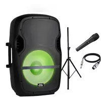 Parlante Pro Bass Elevate Lp Con Bluetooth Negro 110v/220v