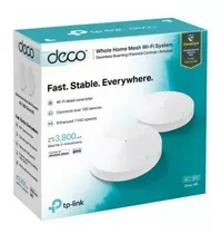 Roteador Sem Fio Ac1300 Mesh 2 Tp-link M5 Deco Pcs