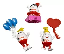 3 Miniaturas Kinder Alemanha Comemorativos Dos 50 Anos 