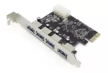 Placa Pciex Usb 3.0 - 4 Portas - Dp-43 - Dex