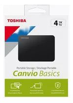Disco Rigido Externo Toshiba Canvio 4tb Usb 3.0 Hdtb540xk3ca