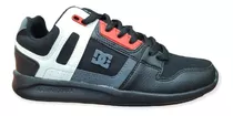 Zapatilla Dc Stag Lite Black Grey Red