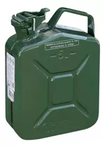 Bidón Combustible 5 L Metálico Certificado Verde Alemán