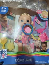 Baby Alive Doces Lágrimas Loira Fala Português Hasbro C0957