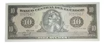 Billete De Colección 10 Sucres Original Y Flamante