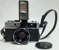 Antiga Camera Olympus 35 Dc Maquina Fotografica Coleção