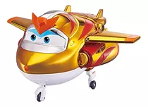 Super Wings - 5 Transforming 3-pack Supercharged Jett, Golde