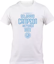 Remera Belgrano De Cordoba En Primera Campeon 2022 Sublimada