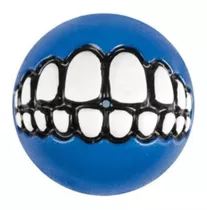 Juguete Pet Max Pelota Sonrisa Diente Para Perros 7 Cm