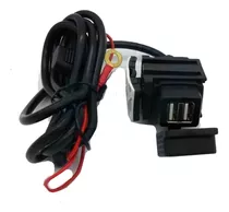 Cargador Doble Usb Cable Cuatri Nautica Moto Impermeable 12v