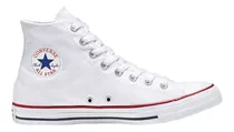 Zapatilla Converse All Star Hi Lona Botita Original Blanco