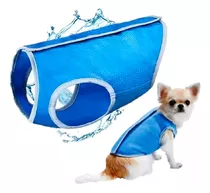 Chaleco Refrescante Enfriamiento Mascotas Perro Gato M 30cm