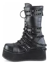 Botas Demonia Plataforma/goth/punk/rock 110$ Efectivo