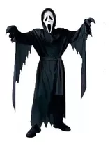 Disfraz Scream Con Máscara Scary Movie Grito Terror Halloween