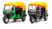 Mototaxi Metal Torito Bajaj Escala 1:14 Con Luces Y Sonido