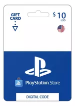 Tarjeta Saldo Para Playstation Store Sony Digital 10usd