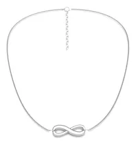 Collar Dije De Infinito De Plata 925 Mujer Agálea Joyería