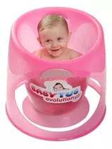 Banheira Infantil Babytub Evolution 0 A 8 Meses Cor Rosa Mb