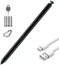 Lapiz Optico Negro Para Galaxy Note 10/10+ + Puntas Y Cable