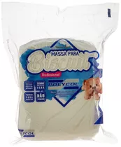 Massa Para Biscuit Natural 900g Polycol *uso Profissional