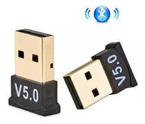 Adaptador Receptor Usb Bluetooth 5.0 Inalambrico Pc Laptop