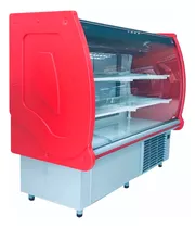 Vitrina Mostrador Refrigerado Debras 1.8 Mts Vidrio Curvo