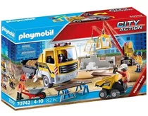 Playmobil 70742 City Action Set De Construcción Con Camión